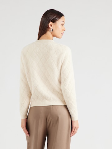 MORE & MORE Gebreid vest in Beige