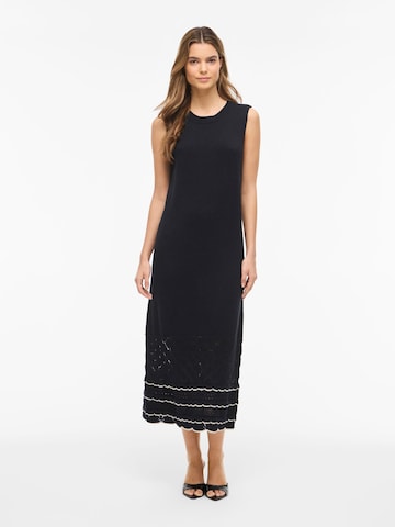 Robes en maille 'VIZinnia' VILA en noir : devant