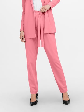 JDY - Tapered Pantalón 'TANJA' en rosa: frente