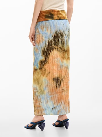 Desigual - Falda en amarillo