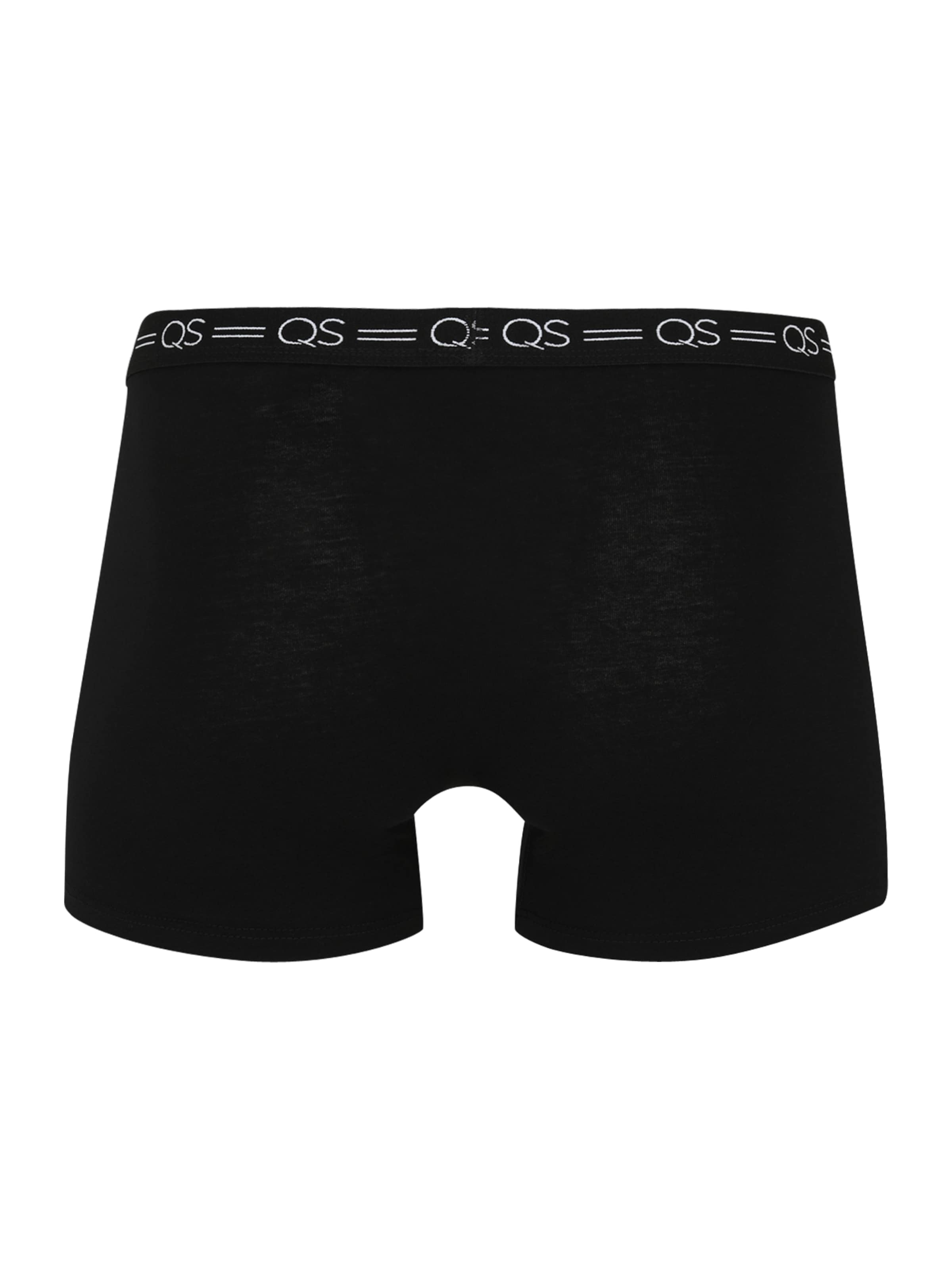 QS Boxershorts in Schwarz