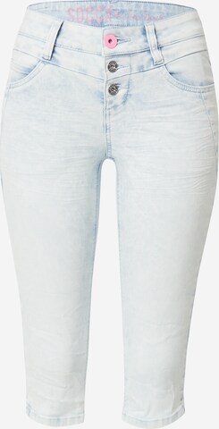 Soccx Slimfit Jeans 'LY:IA' in Blauw: voorkant