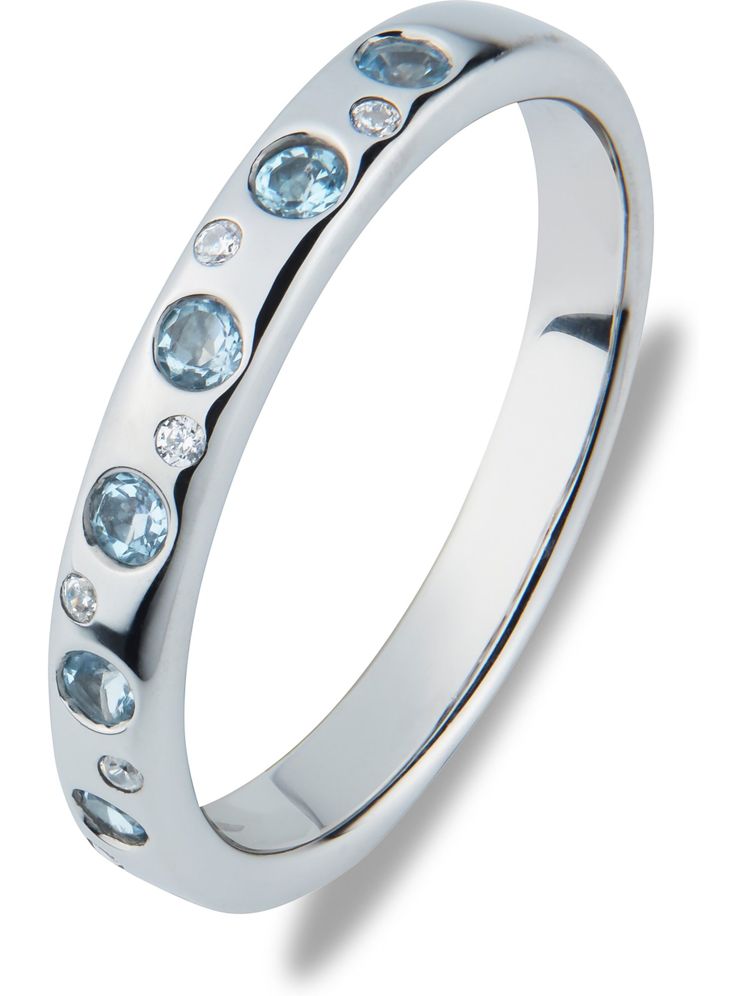 CHRIST Ring in White: front