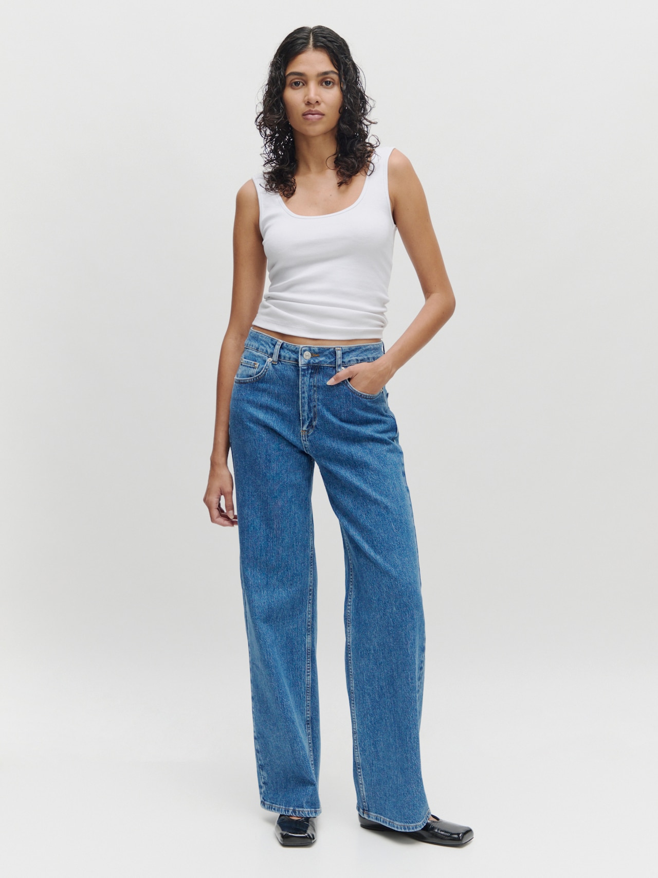 EDITED Jeans 'Kaya' Blauw