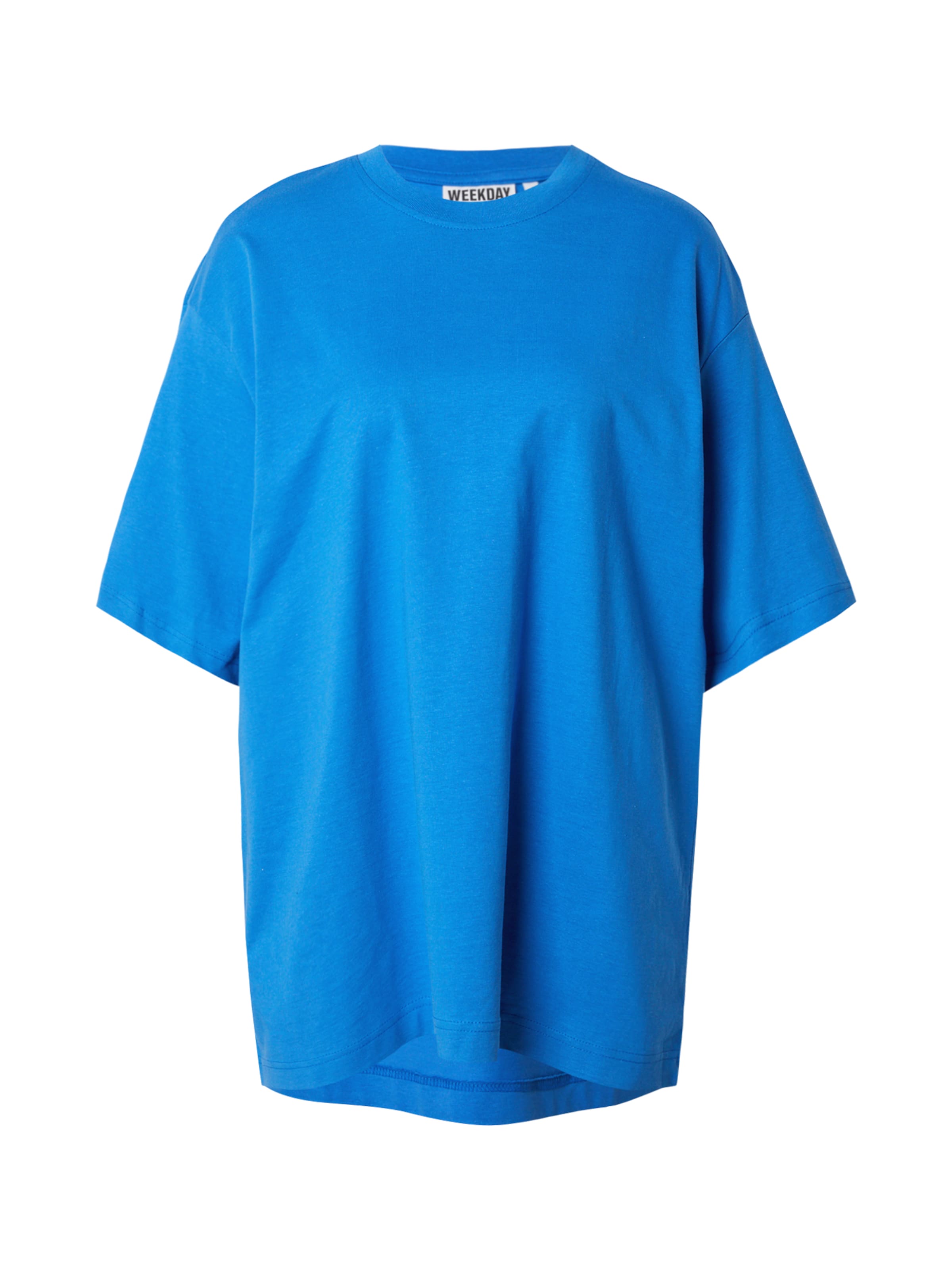 WEEKDAY Футболка в Синий: спереди