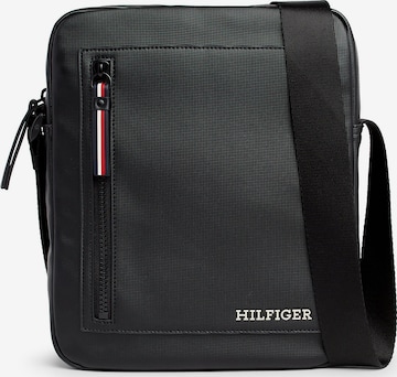 TOMMY HILFIGER Crossbody Bag in Black: front