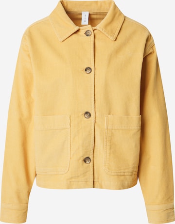 Veste mi-saison mazine en jaune : devant