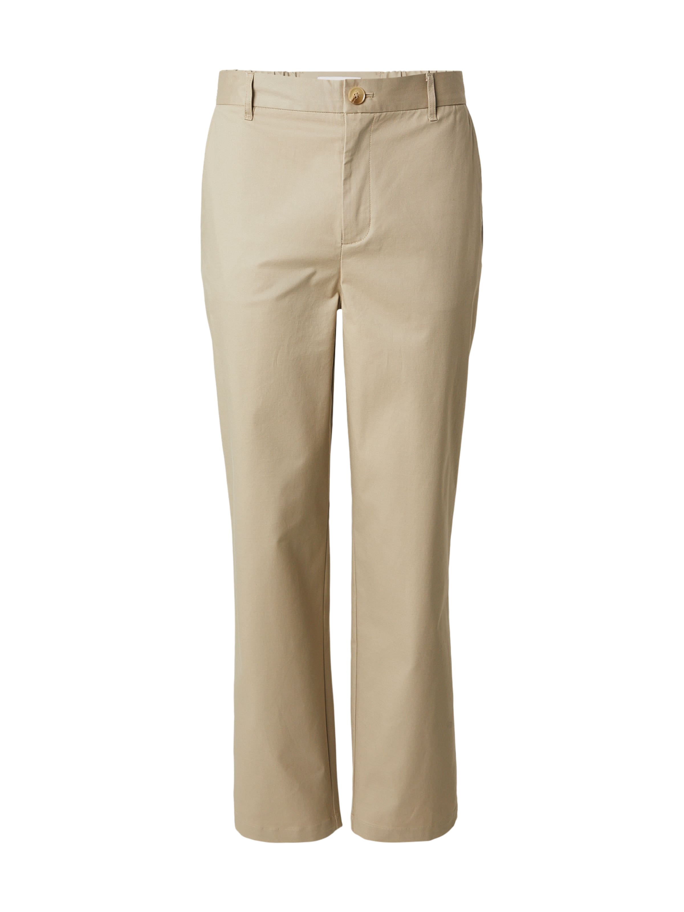 Everlyregular Chino hlače - bež boja: prednji dio