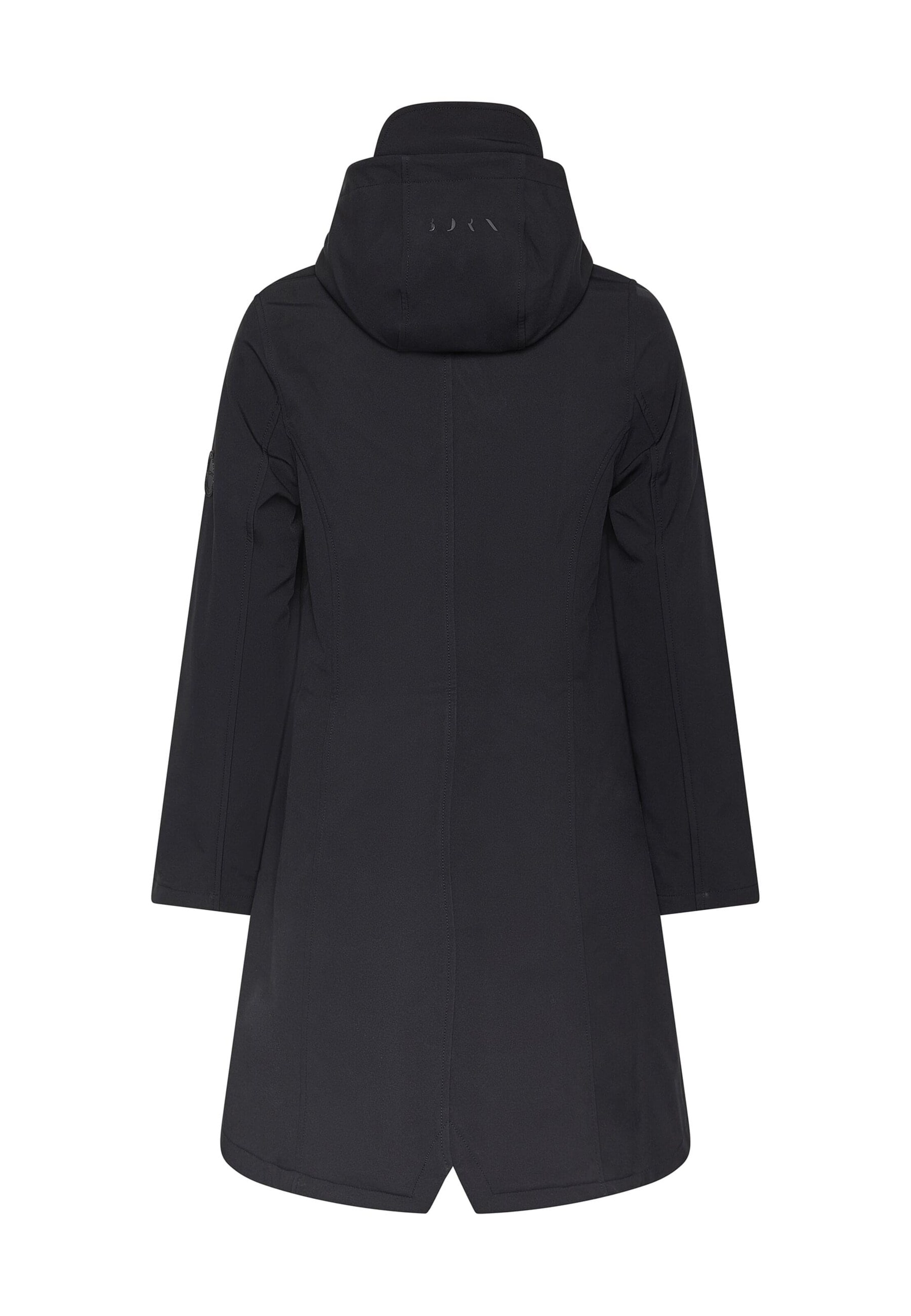 Born Living Yoga Tussenjas 'Trench' in Zwart