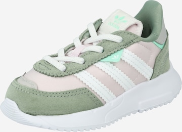 ADIDAS ORIGINALS Trainers 'Retropy F2' in Green: front