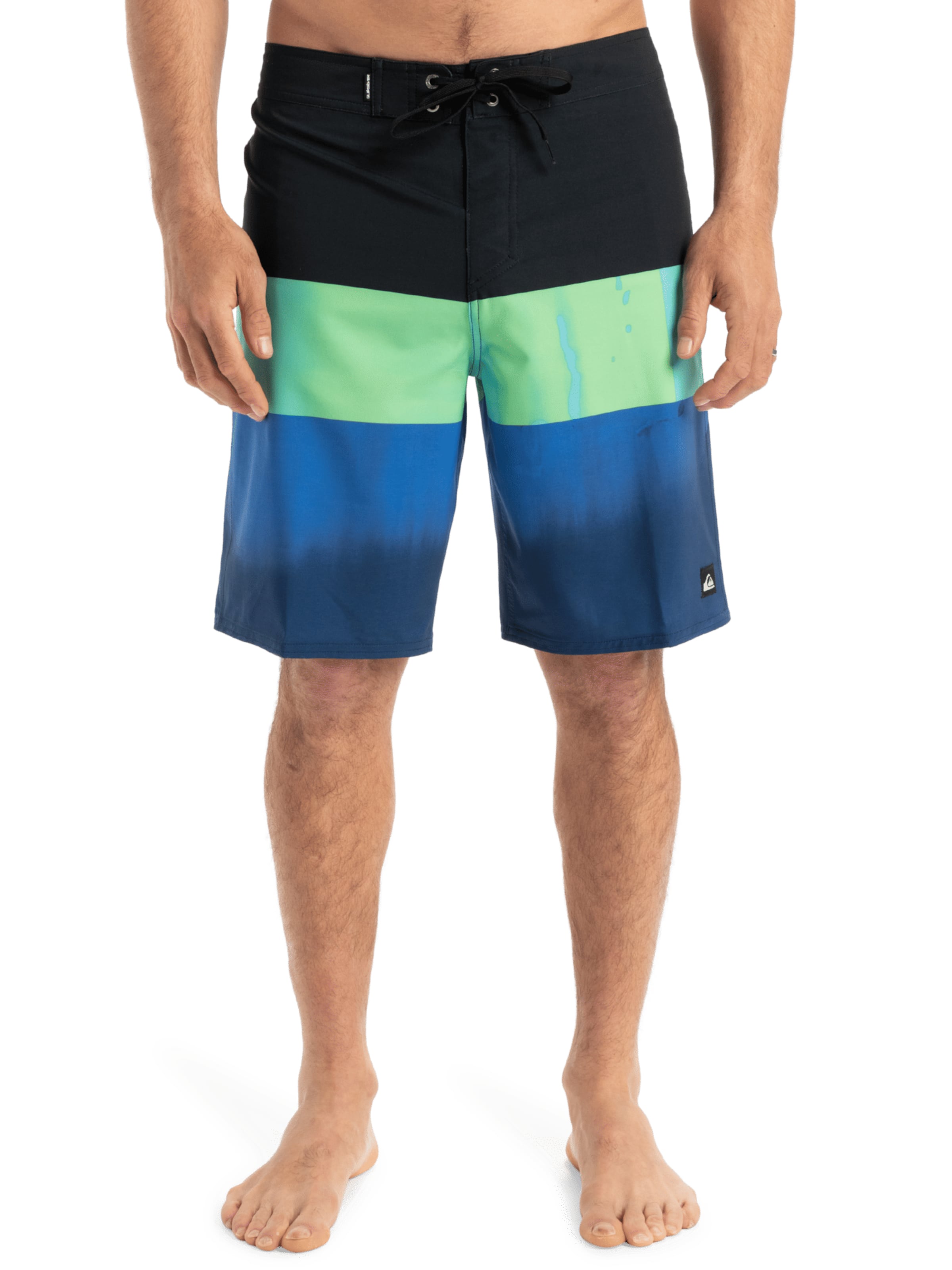 Boardshorts 'Straight Leg 20' QUIKSILVER en bleu : devant