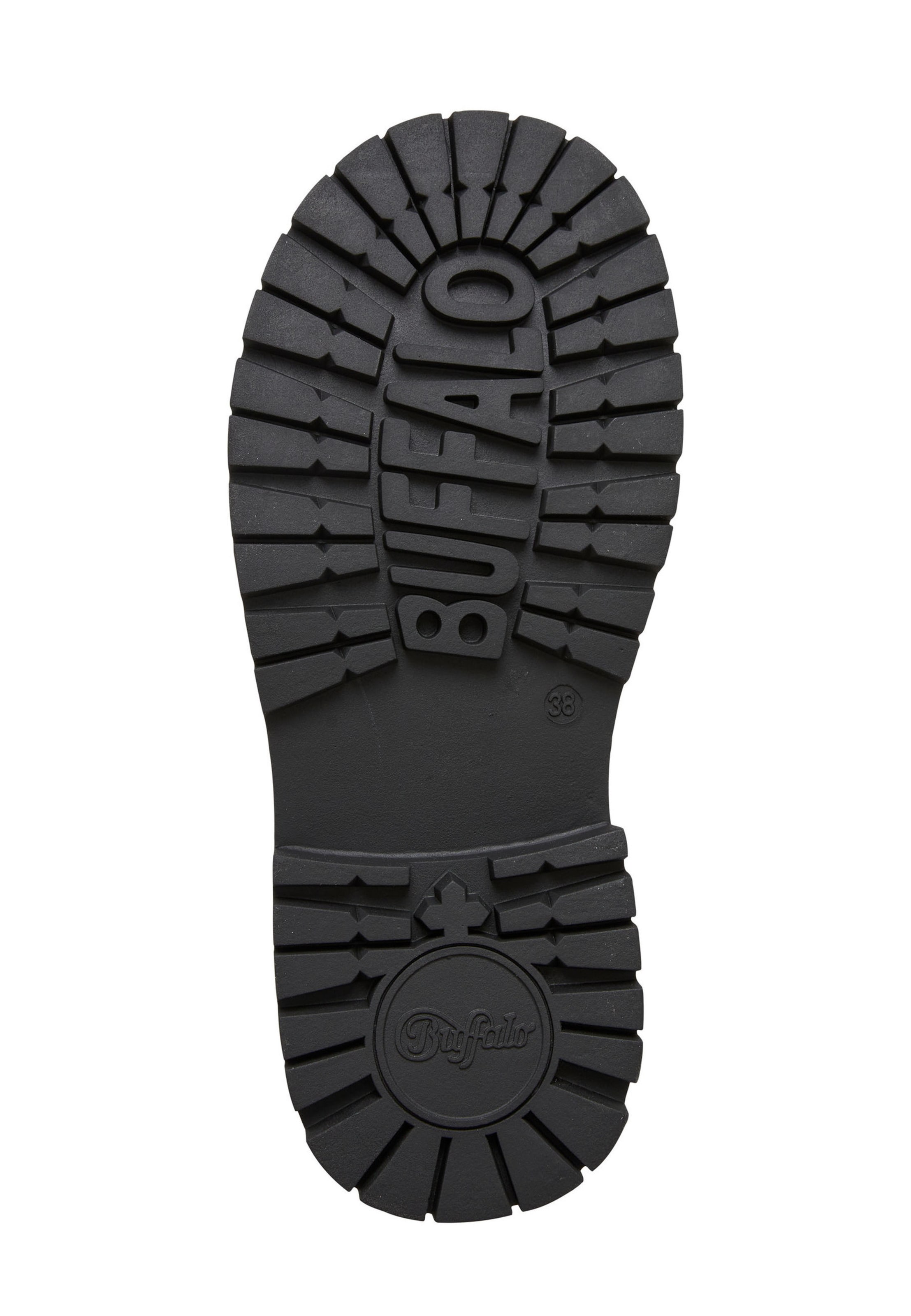 BUFFALO Schnürstiefelette 'Lennox' in Schwarz