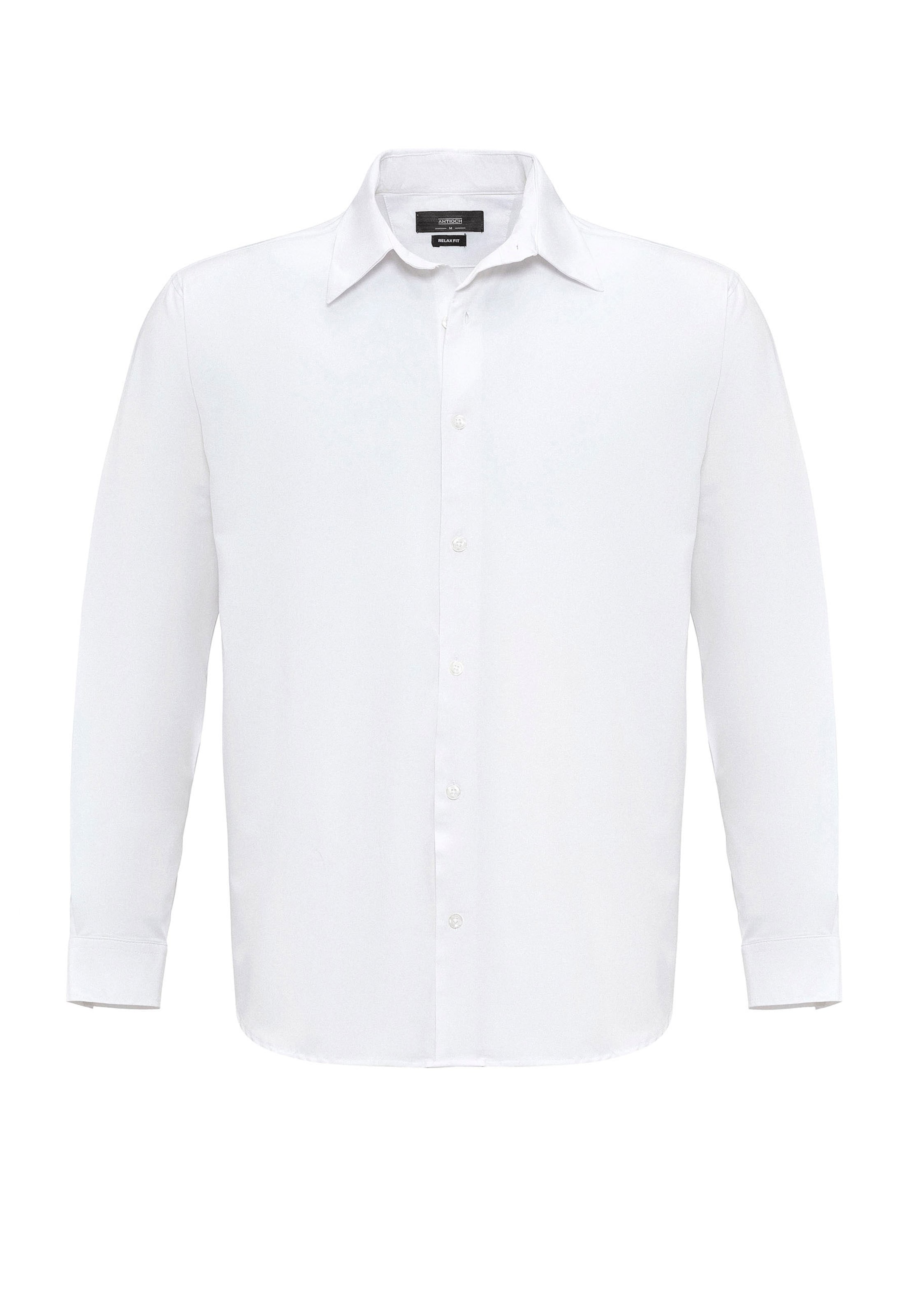 Antioch Slim fit Πουκάμισο για το γραφείο σε λευκό: μπροστά
