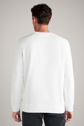 JOOP! Jeans Sweatshirt 'Salazar' in White