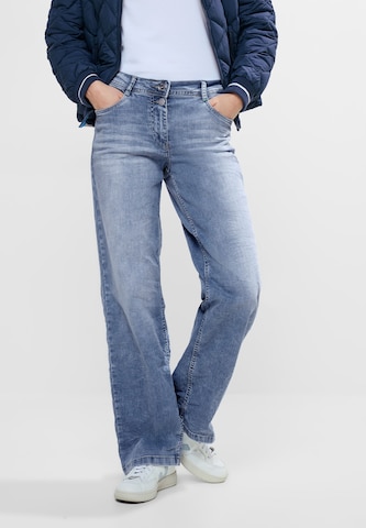 CECIL Loose fit Jeans in Blue: front