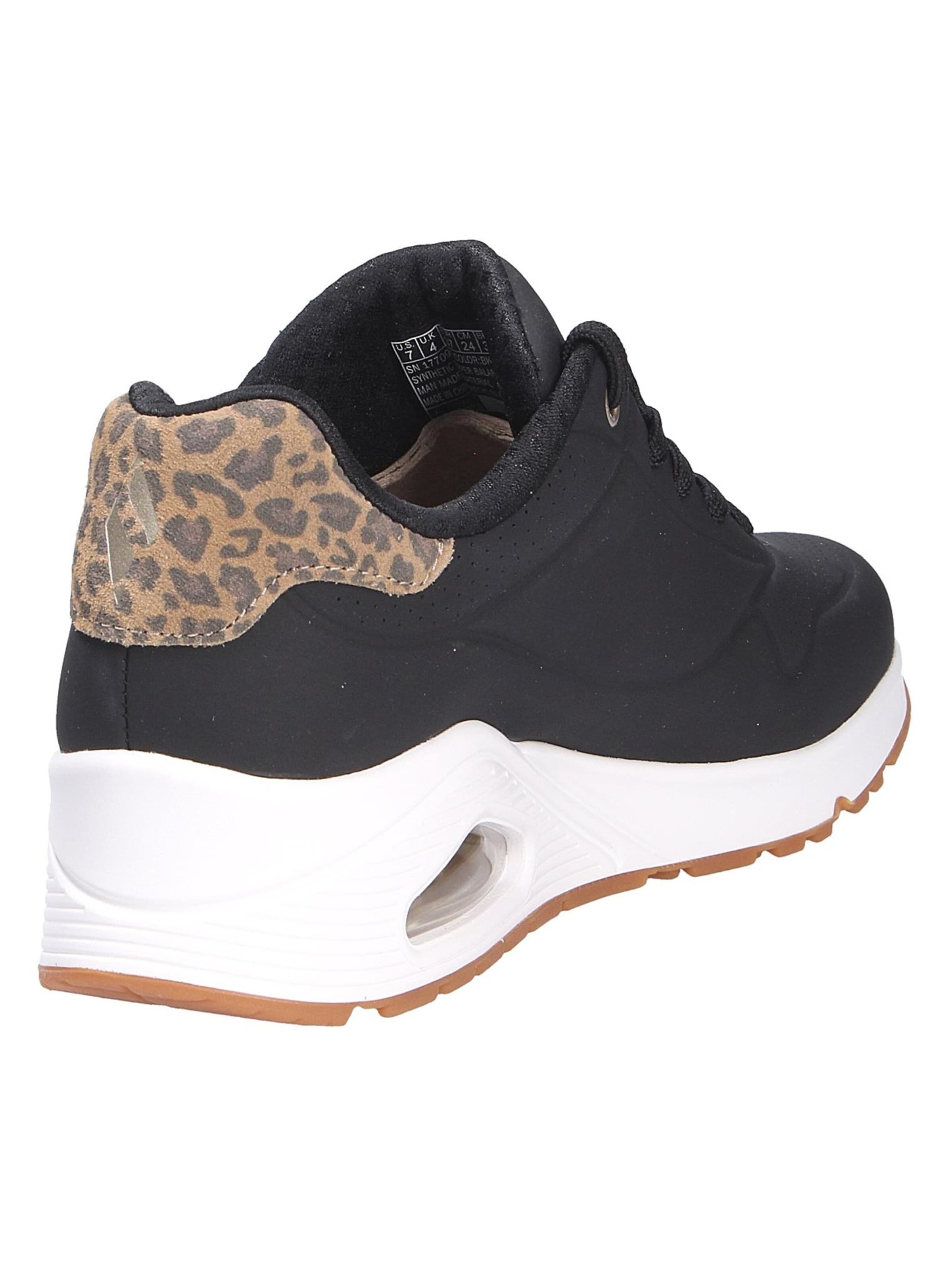 SKECHERS Σνίκερ χαμηλό 'UNO' σε μαύρο