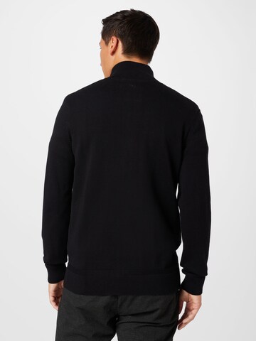 TOM TAILOR Knit Cardigan in Black