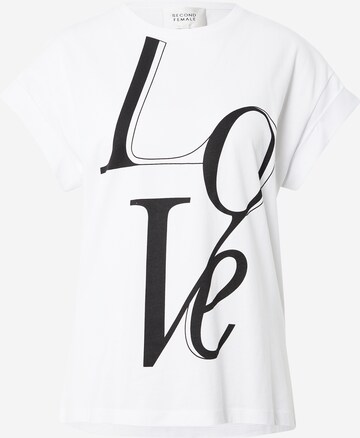 SECOND FEMALE Shirt 'Love' in White: front