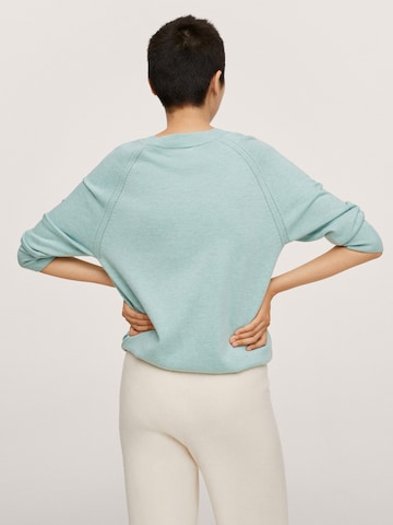 MANGO Pullover 'Nantes' in Blau