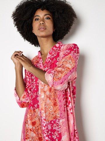 Chemisier Apricot en rose