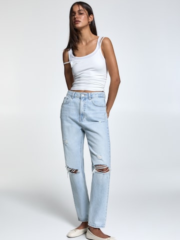 Regular Jean Pull&Bear en bleu