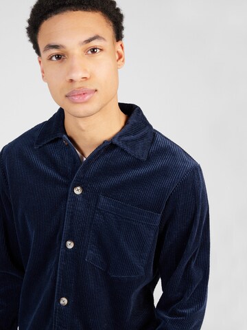 !Solid - Ajuste regular Camisa 'Ingvi' en azul