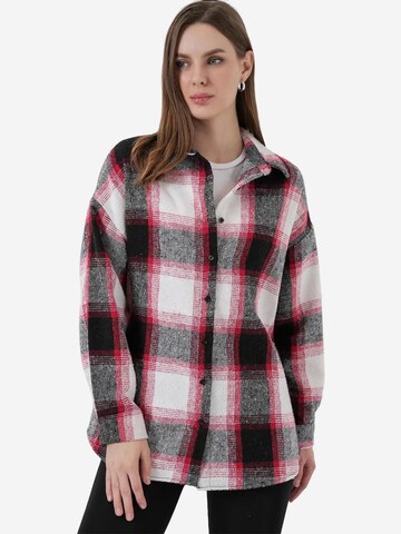 Chemisier Bigdart en rouge : devant