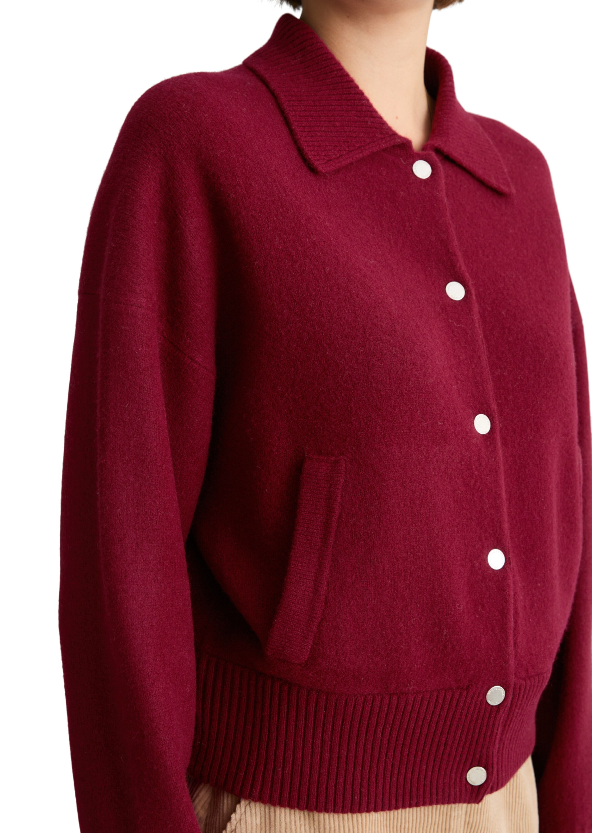 Marc O'Polo DENIM Strickjacke in Rot