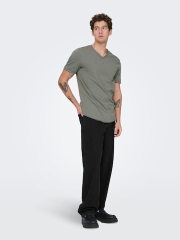Only & Sons Slimfit Jeans i sort