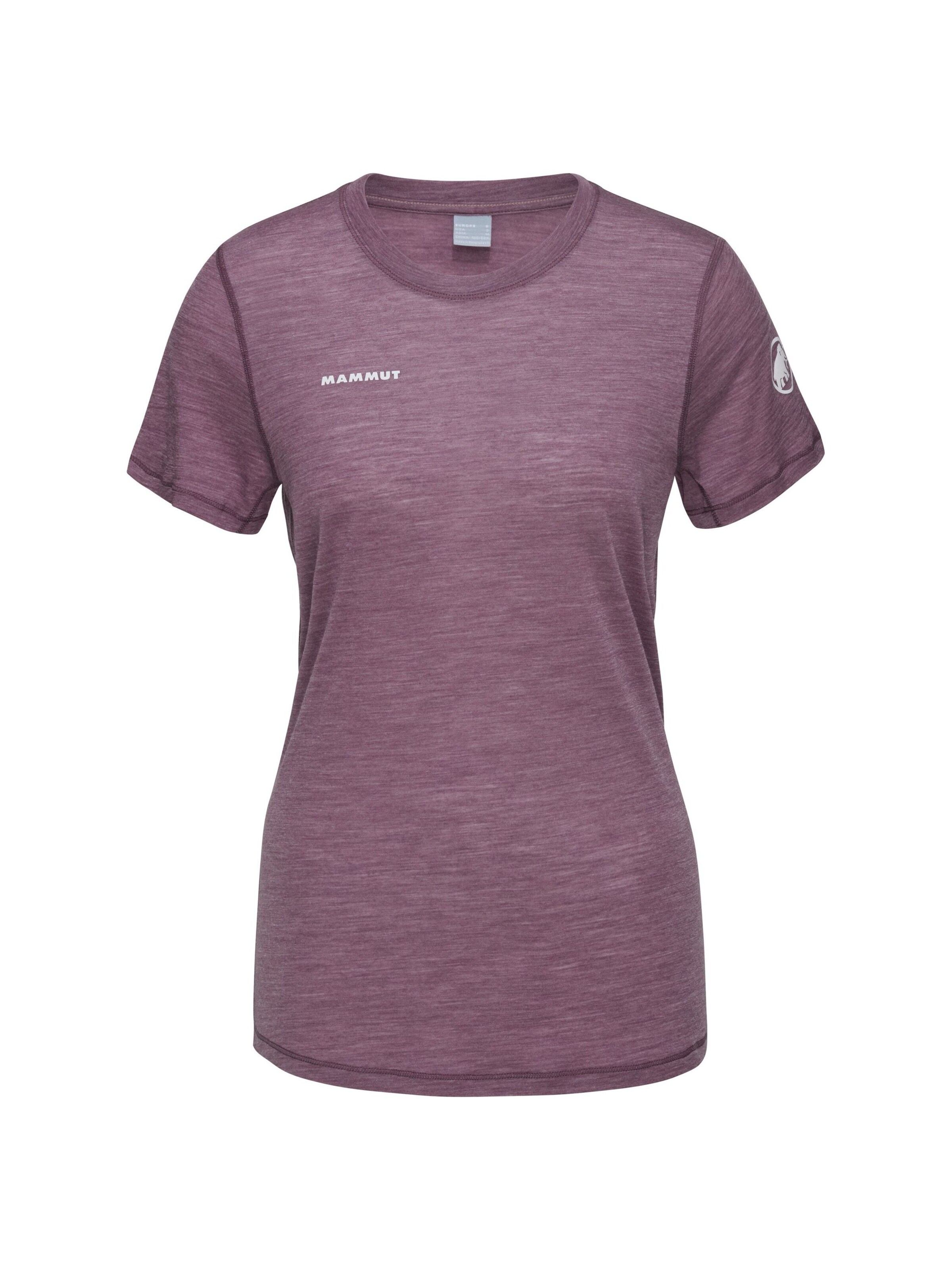 MAMMUT Funktionsshirt ‘Tree’ in Lila: Vorderseite