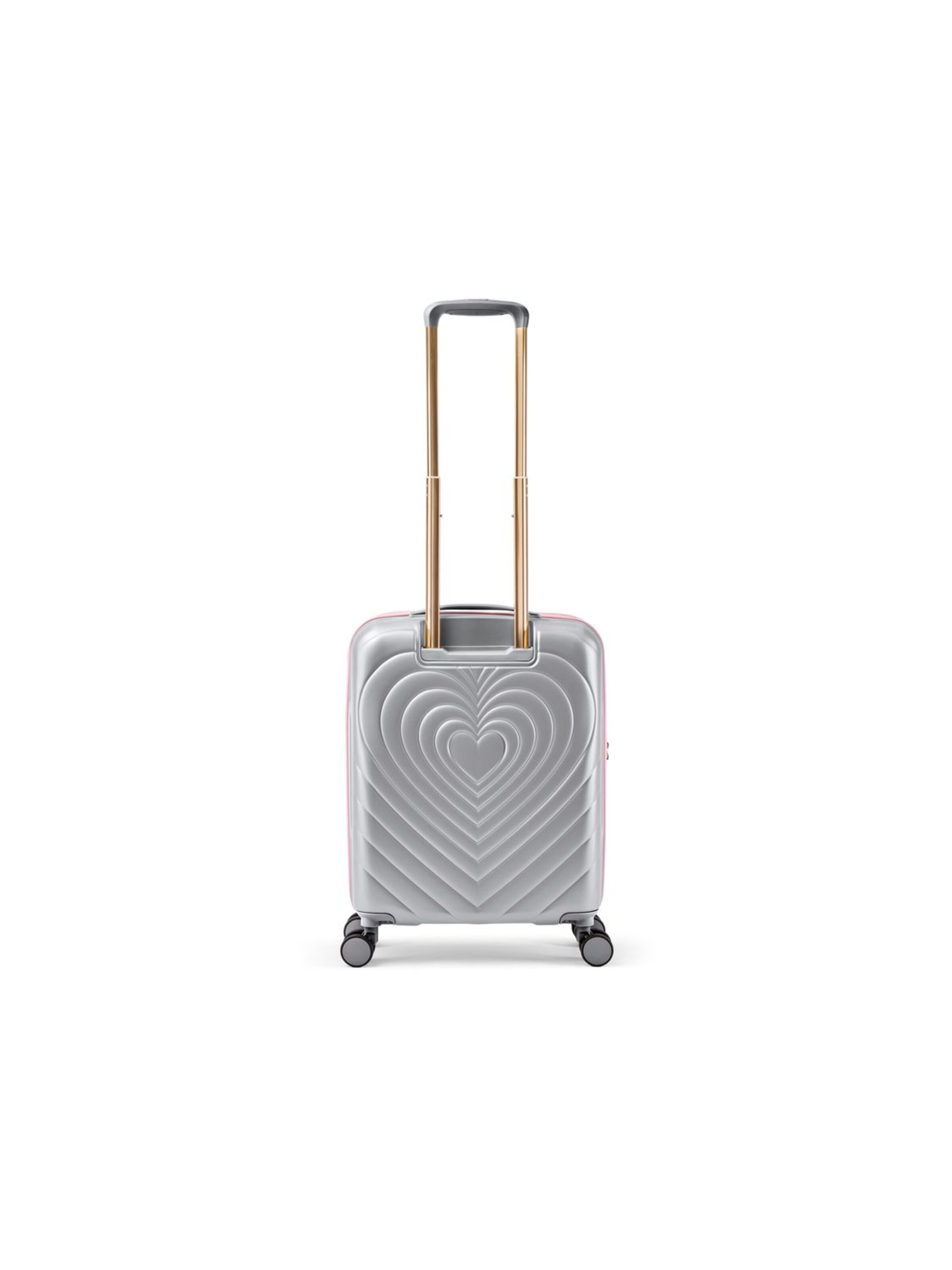 Braccialini Trolley 'Matelassé'‌‌‌‌ in Silber