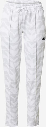 Pantalon de sport 'Tiro Suit Up Lifestyle' ADIDAS SPORTSWEAR en gris : devant