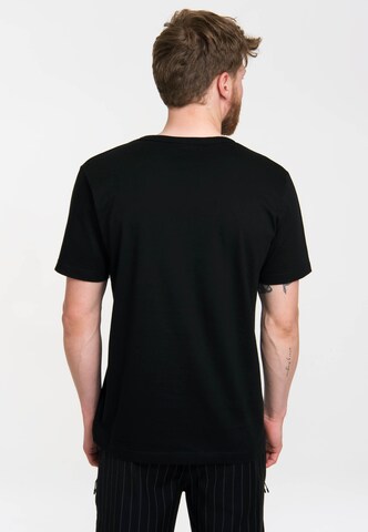 LOGOSHIRT Shirt in Zwart