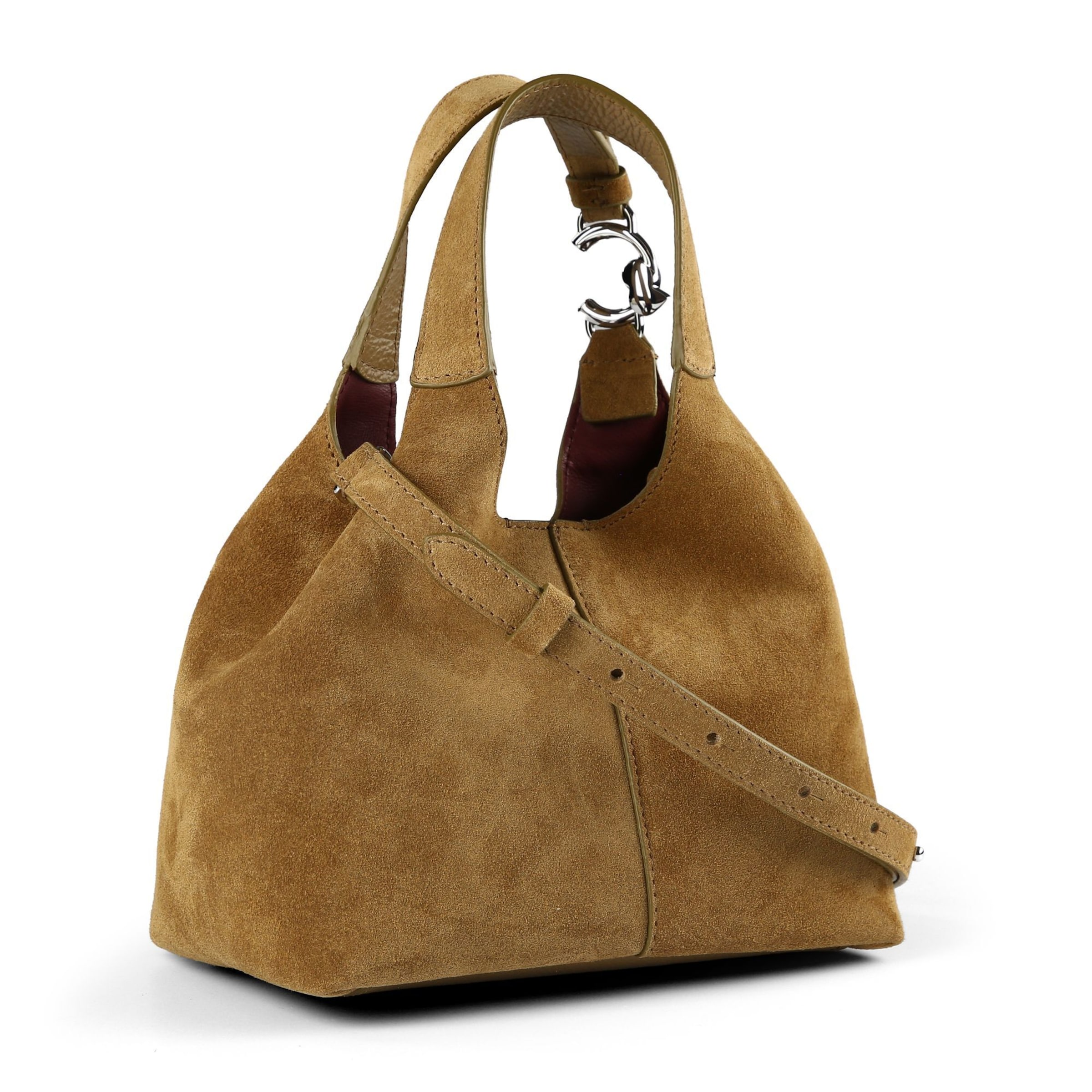 Sac bandoulière 'C-Easy' Coccinelle en marron