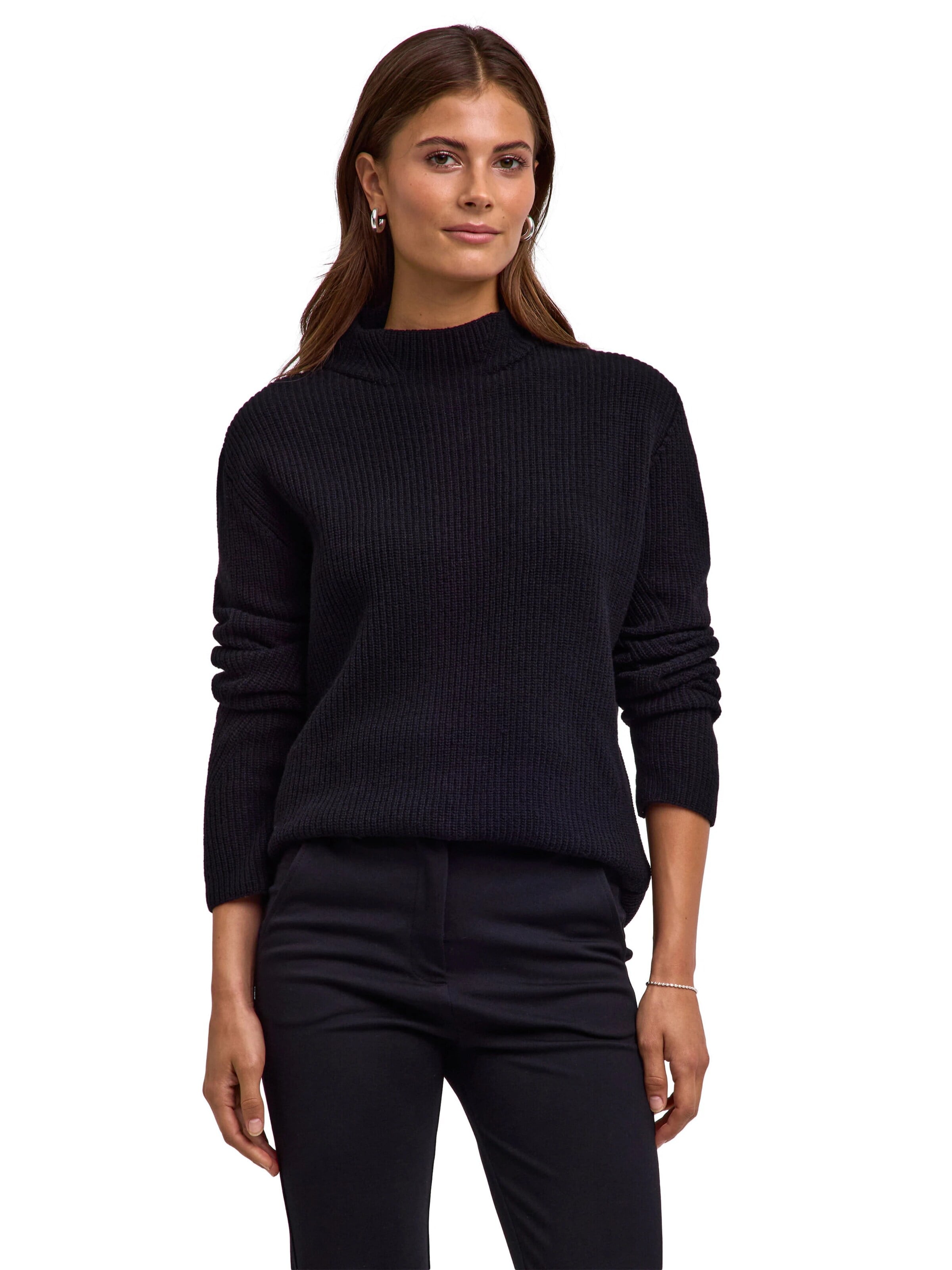 FALKE Pullover‌‌‌‌‌‌‌‌ in Schwarz: Vorderseite