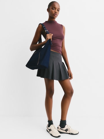 Pull&Bear Top in Rood: voorkant