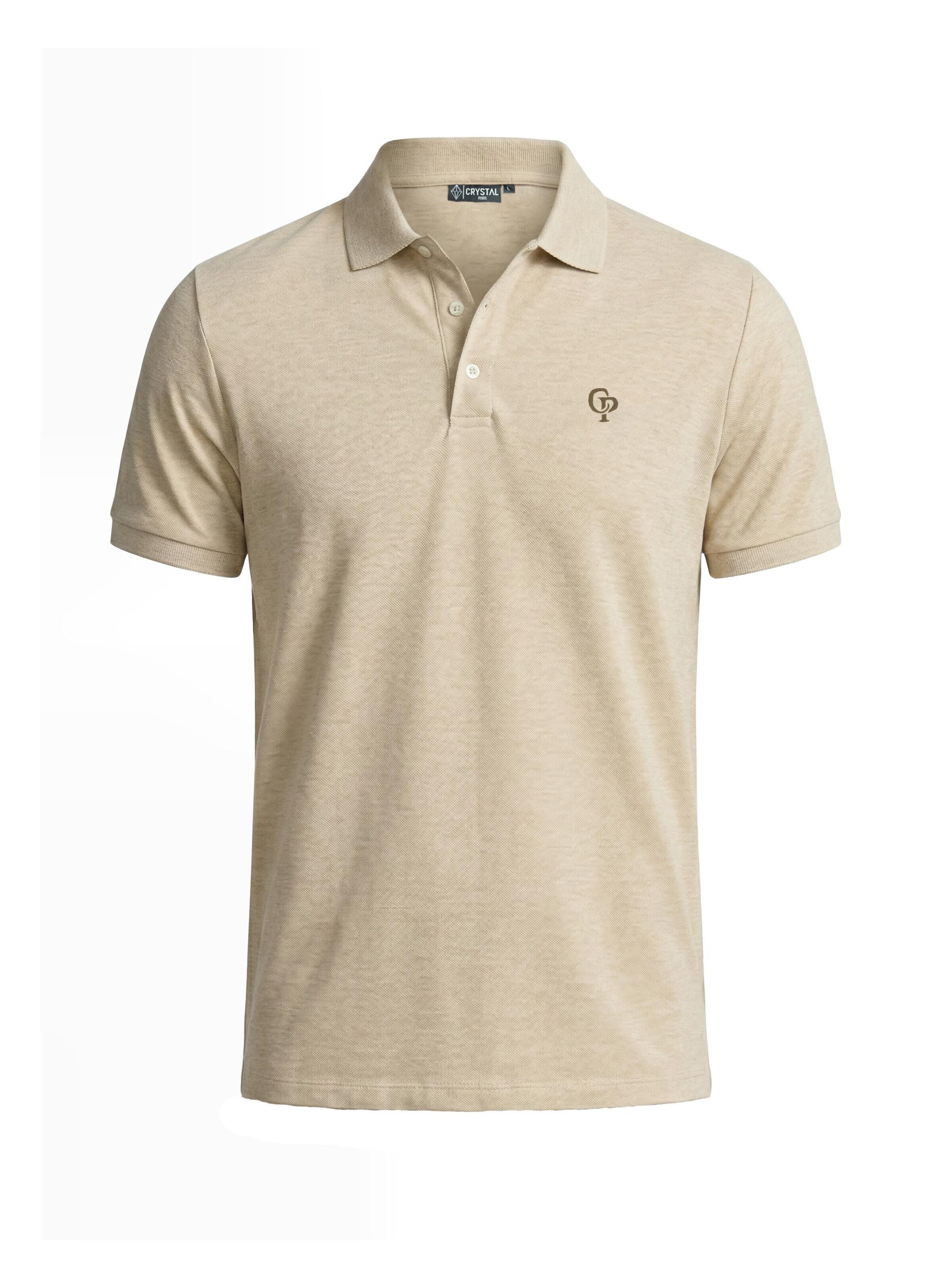 Crystal Paris Shirt 'Vale'‌‌‌‌‌‌‌‌ in Beige