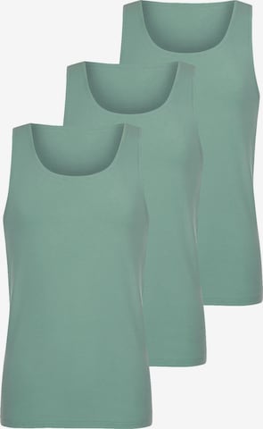 Lisca Undershirt 'Odysseus' in Green: front