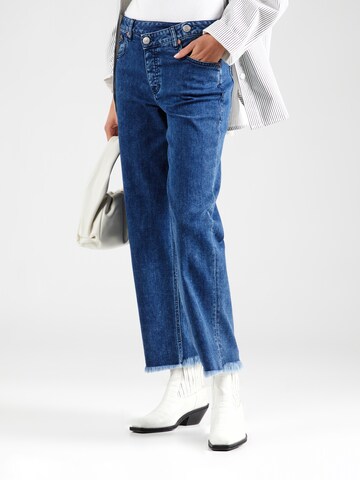 Wide Leg Jean 'Mäze Sailor' Herrlicher en bleu : devant