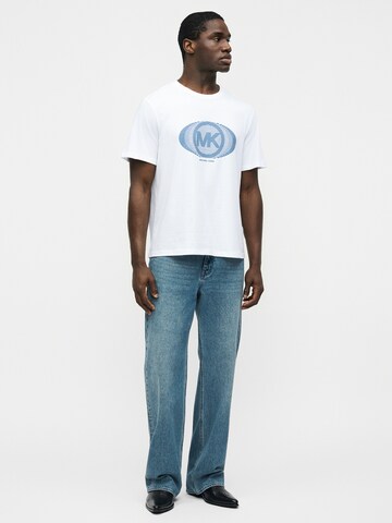 Michael Kors Тениска 'VICTORY' в бяло