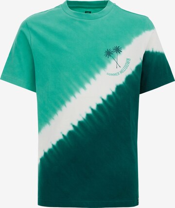 WE Fashion Shirt in Groen: voorkant