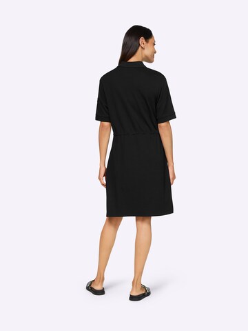 heine - Vestido camisero en negro