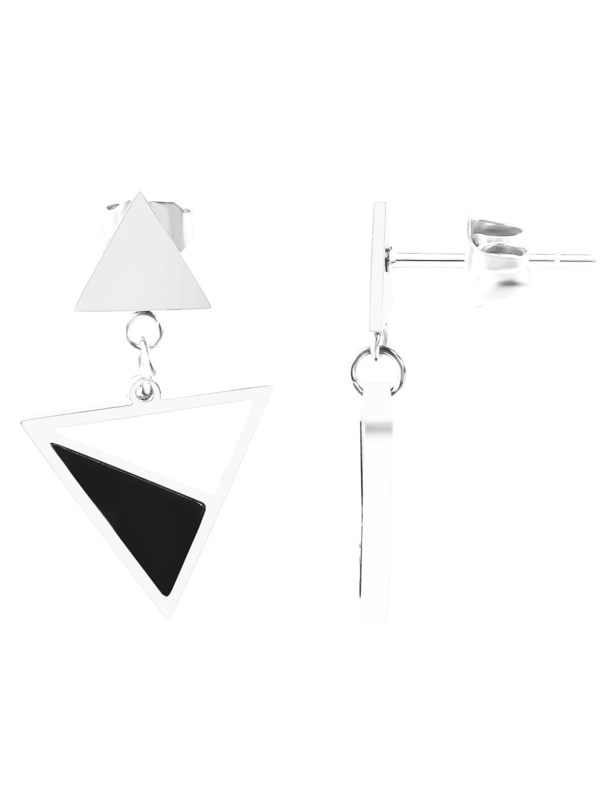 Akzent Earrings 'Consuelo, hautverträglich' in Silver