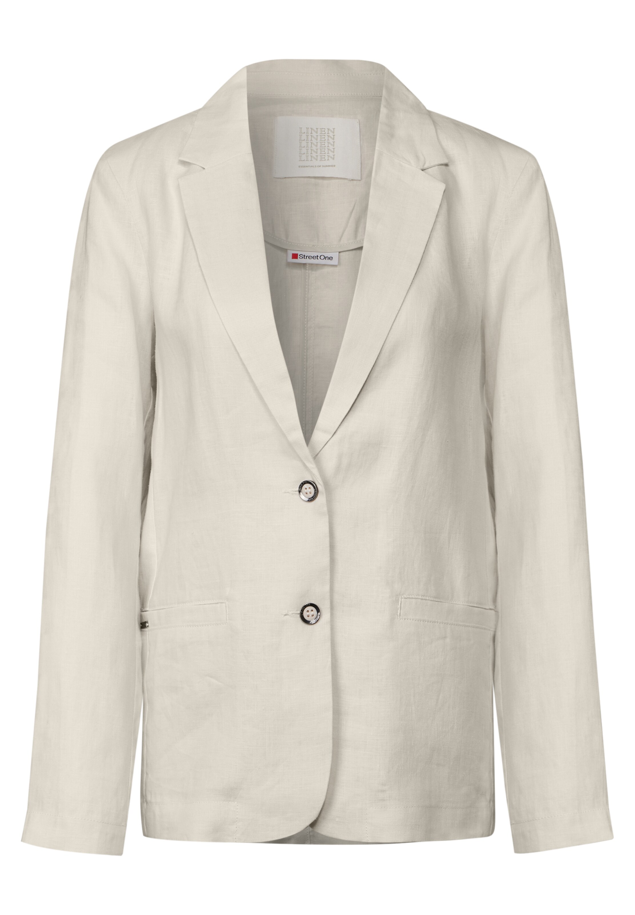 STREET ONE Blazer in Beige: Vorderseite