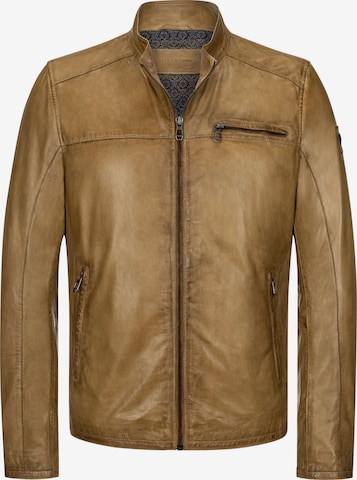 Veste mi-saison 'MSMarco' MILESTONE en beige : devant