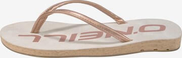 O'NEILL Beach & Pool Shoes in Gold: front