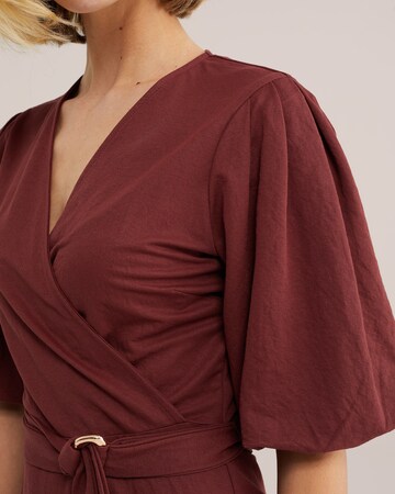 WE Fashion Sukienka w kolorze czerwony