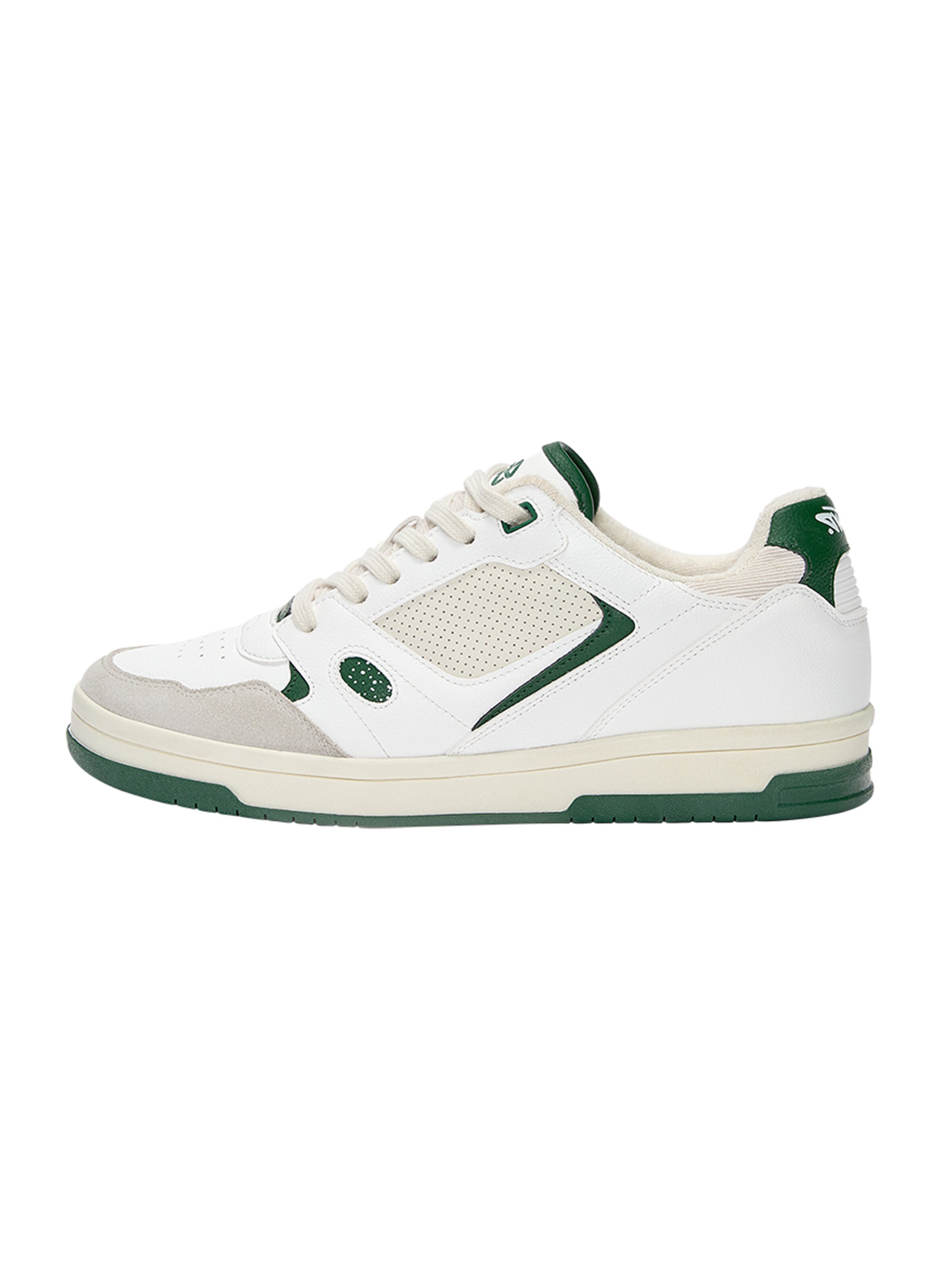 Pull&Bear Låg sneaker i vit