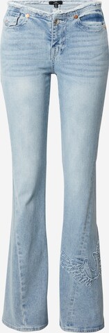 True Religion Flared Jeans in Blau: predná strana