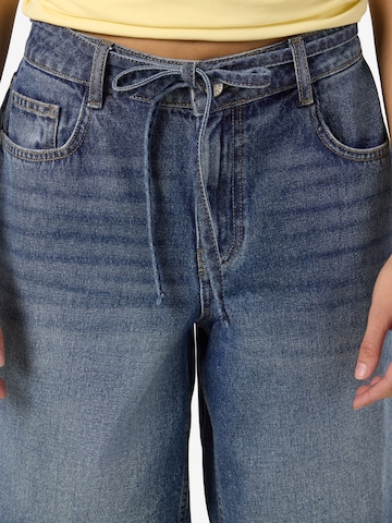 Wide Leg Jean 'NMMAISY' Noisy may en bleu